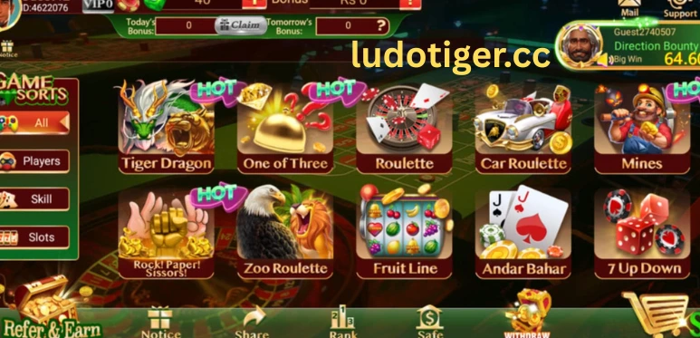 3 patti ludo tiger free app